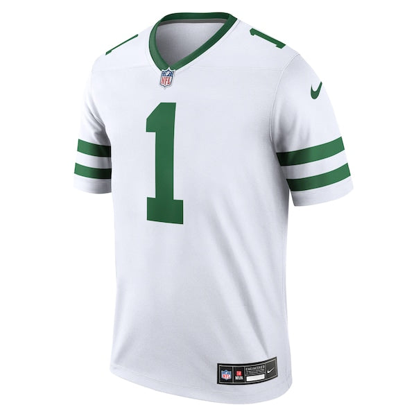 Sauce Gardner New York Jets Nike Alternate Legend Jersey - White/Green
