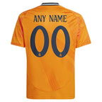 Los Merengues adidas Youth 2024/25 Away Replica Custom Jersey - Orange