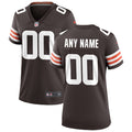Nike Cleveland Browns Women's Custom Game Jersey - Brown
