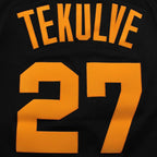 Pittsburgh Pirates Kent Tekulve 1982 Cooperstown Collection Authentic Practice Jersey - Black
