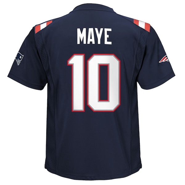 Drake Maye New England Patriots Nike Toddler Game Jersey - Navy