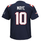 Drake Maye New England Patriots Nike Toddler Game Jersey - Navy