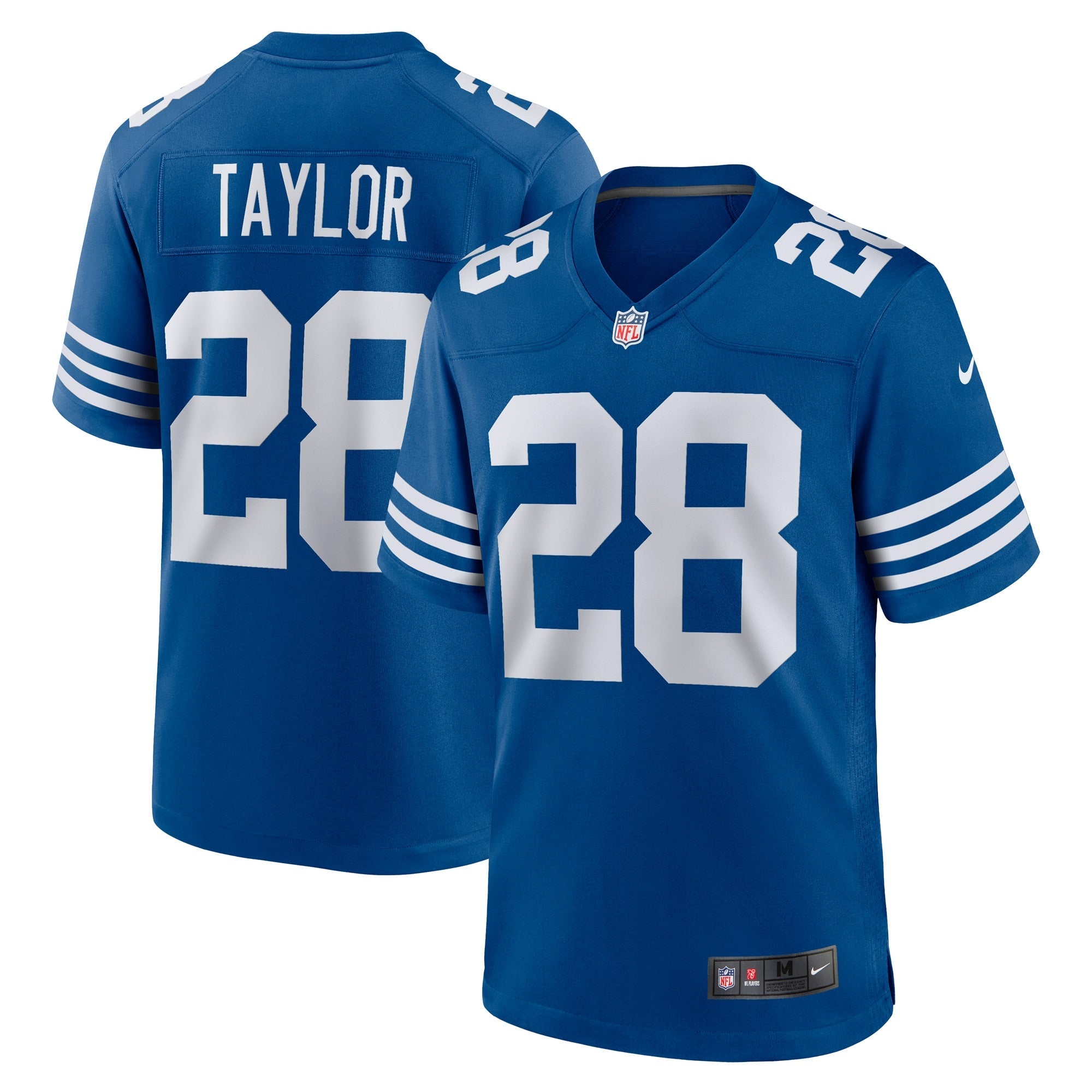 Jonathan Taylor Indianapolis Colts Nike Player Game Jersey - White/Royal