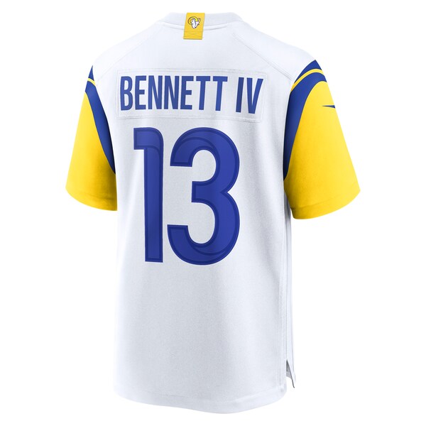 Stetson Bennett Los Angeles Rams Nike  Game Jersey - White/Royal