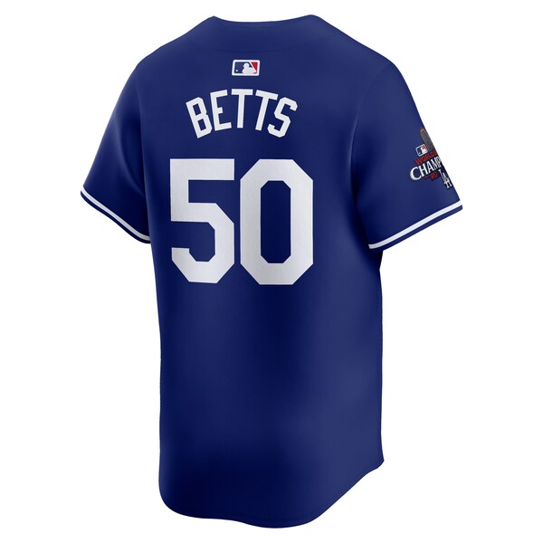 Mookie Betts Los Angeles Dodgers Nike 2024 World Series Champions Alternate Limited Player Jersey - Royal