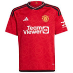 Amad Diallo Manchester United adidas Youth Replica Player Jersey – Red