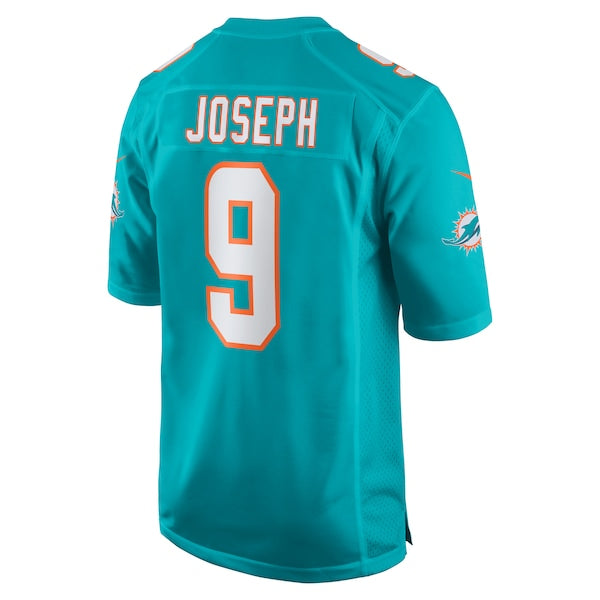 Kelvin Joseph Miami Dolphins Nike Team Game Jersey -  Aqua