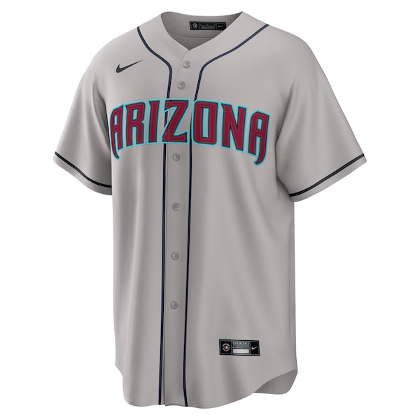 Ketel Marte Arizona Diamondbacks Nike Road Replica Jersey - Gray/Cream
