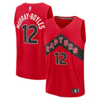 Collin Murray-Boyles Toronto Raptors  Youth 2025 NBA Draft First Round Pick Fast Break Replica Jersey - Icon Edition - Red
