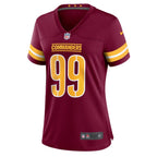 Chase Young Washington Commanders Nike Women's Player Jersey - Burgundy