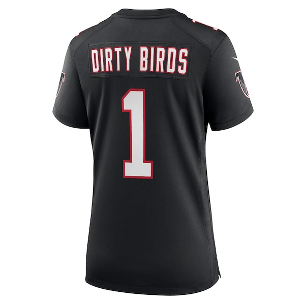 Dirty Birds Atlanta Falcons Nike Women's Throwback Game Jersey - Black