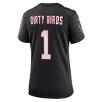 Dirty Birds Atlanta Falcons Nike Women's Throwback Game Jersey - Black