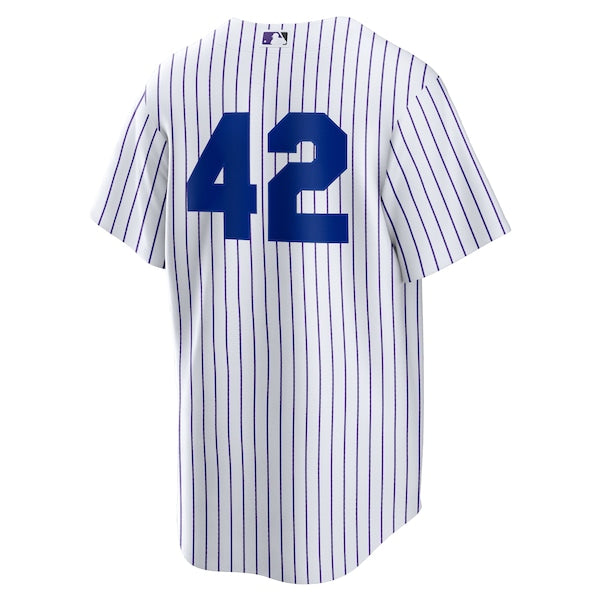 Colorado Rockies Nike Home  2025 Jackie Robinson Day Replica Jersey - White