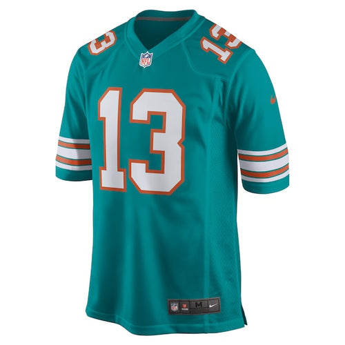 Dan Marino Miami Dolphins Nike Retired Player Jersey - Aqua/White