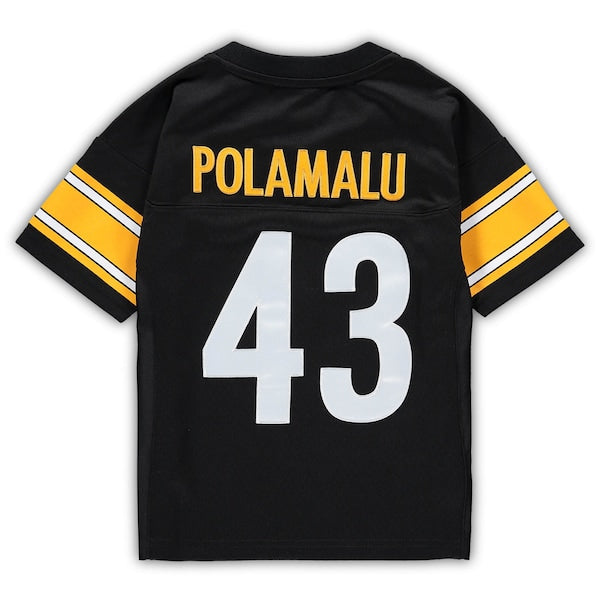 Troy Polamalu Pittsburgh Steelers Toddler 2005 Retired Legacy Jersey - Black
