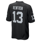 Hunter Renfrow Las Vegas Raiders Nike Game Jersey - Black/White