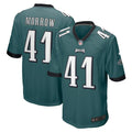 Nicholas Morrow Philadelphia Eagles Nike  Game Jersey - Midnight Green