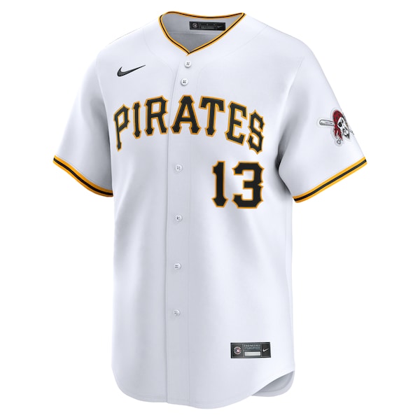 Ke'Bryan Hayes Pittsburgh Pirates Nike Home Limited Player Jersey - White