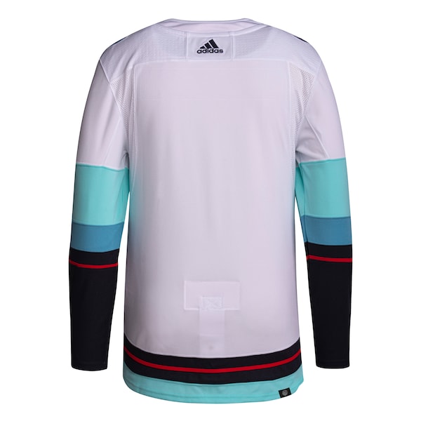 Seattle Kraken adidas Away Primegreen Authentic Jersey - White