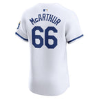 James Macarthur Kansas City Royals Nike Home Elite Player Jersey - White