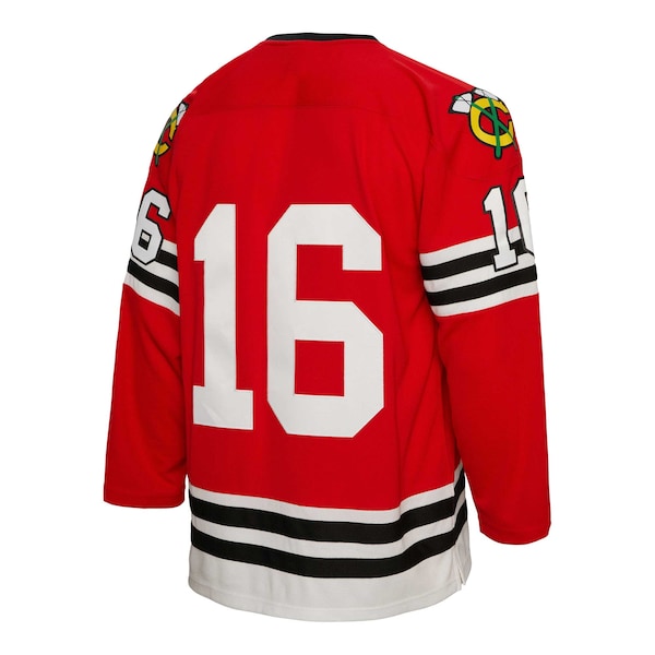 Bobby Hull Chicago Blackhawks  1960/61 Blue Line Player Jersey - Red