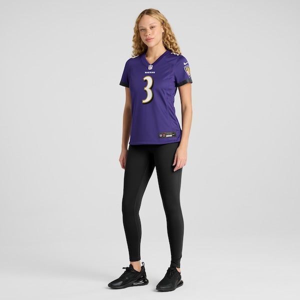 Deonte Harty Baltimore Ravens Nike Women's  Game Jersey -  Purple