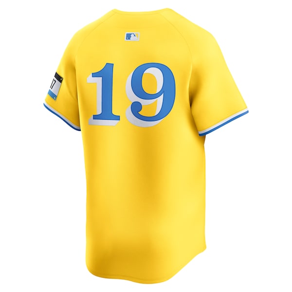 Roman Anthony Boston Red Sox Nike City Connect Limited Jersey – Gold