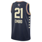 Joel Embiid Jordan Brand Unisex 2024 NBA All-Star Game Swingman Jersey - Navy