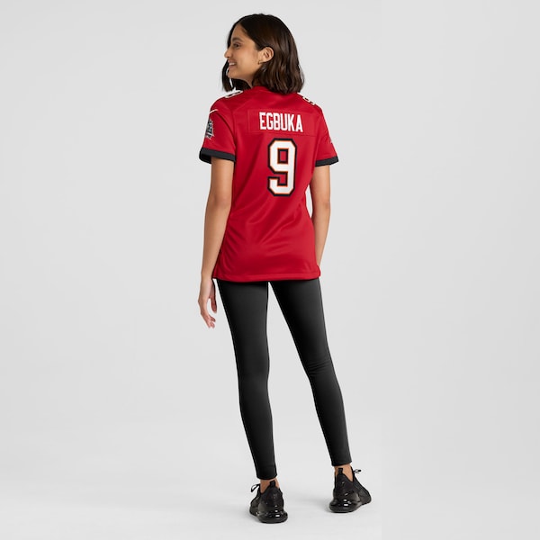 Emeka Egbuka Tampa Bay Buccaneers Nike Women's 50th Season Team Game Jersey - Red/Creamsicle/White