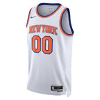 New York Knicks Nike Unisex Swingman Custom Jersey White - Association Edition/Blue