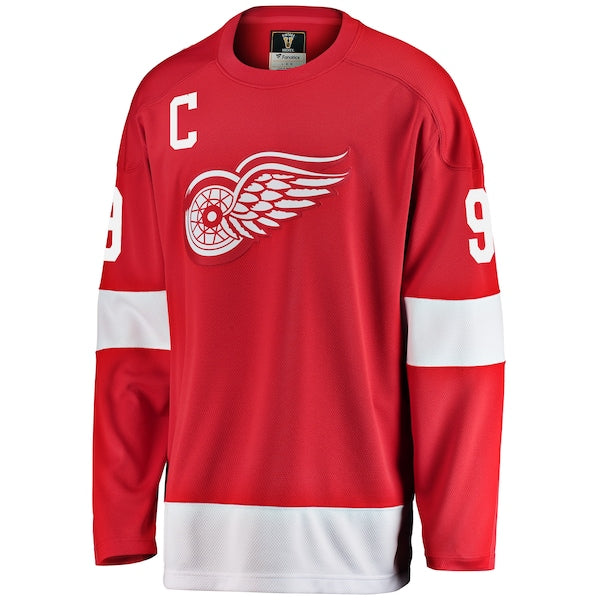 Gordie Howe Detroit Red Wings  Premier Breakaway Retired Player Jersey - Red