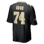 Olisaemeka Udoh New Orleans Saints Nike  Game Jersey -  Black
