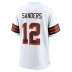 Shedeur Sanders Cleveland Browns Nike 2025 NFL Draft 2nd Alternate Game Jersey - White