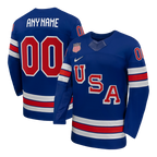 USA Hockey Nike 2026 Home Replica Custom Jersey - Royal