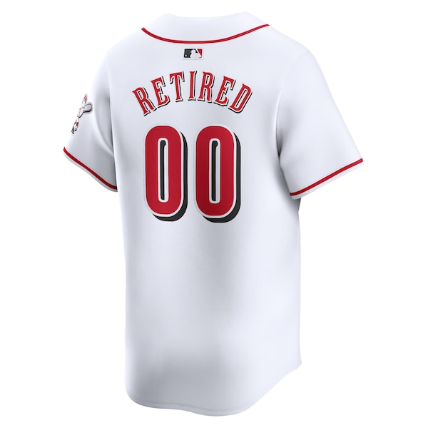 Cincinnati Reds Nike Home Limited Pick-A-Player Retired Roster Jersey - White