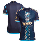 Philadelphia Union adidas 2024 Primary Authentic Blank Jersey - Navy