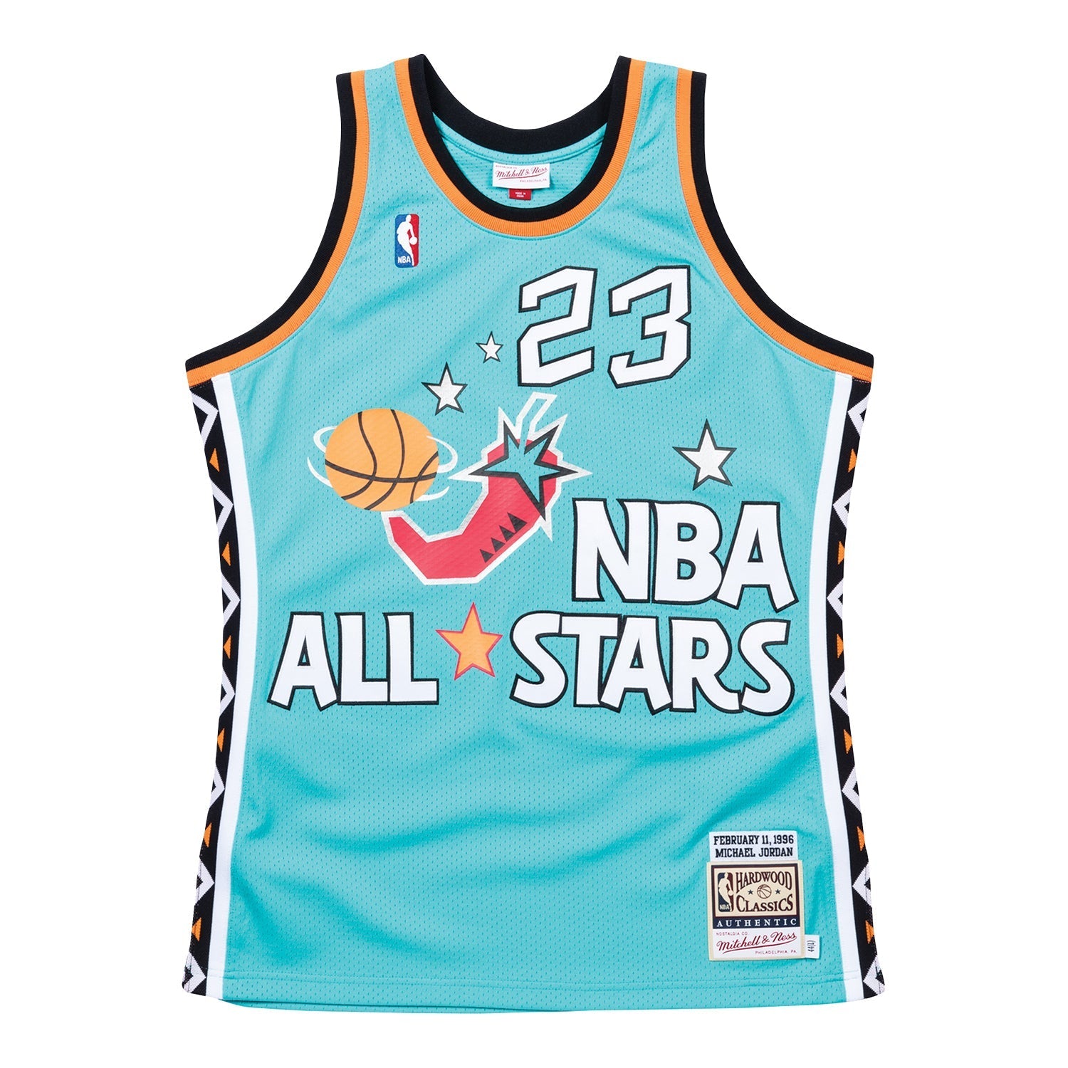 MICHAEL JORDAN Chicago BULLS 1996 East ALL STAR M&N Authentic Jersey