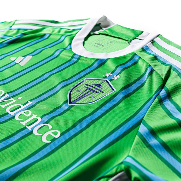 Seattle Sounders FC adidas 2024 The Anniversary Kit Authentic Custom Jersey – Green
