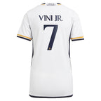 Vini Jr. Los Merengues adidas Women's 2023/24 Home Replica Player Jersey - White