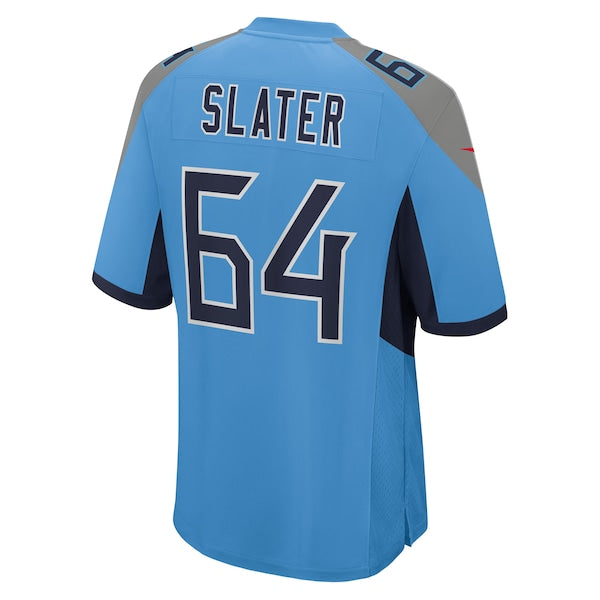 Jackson Slater Tennessee Titans Nike Team Game Jersey -  Light Blue