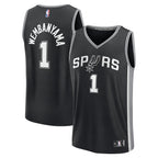 Victor Wembanyama San Antonio Spurs  Fast Break Replica Player Jersey - Icon Edition - Black