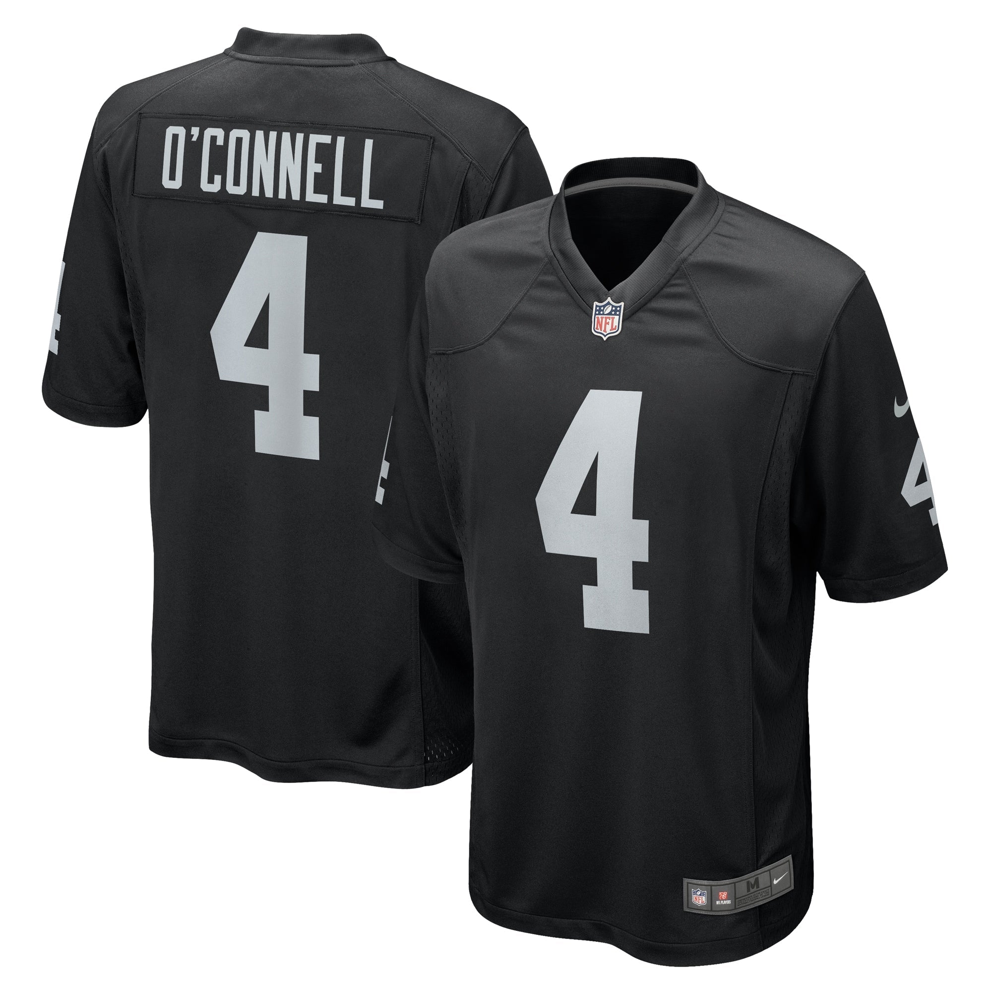 Aidan O'Connell Las Vegas Raiders Nike  Game Jersey -  White/Black