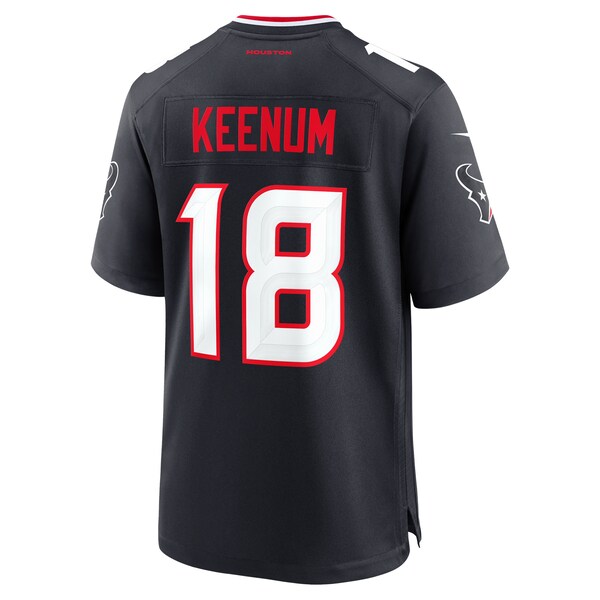 Case Keenum Houston Texans Nike Team Game Jersey -  Navy