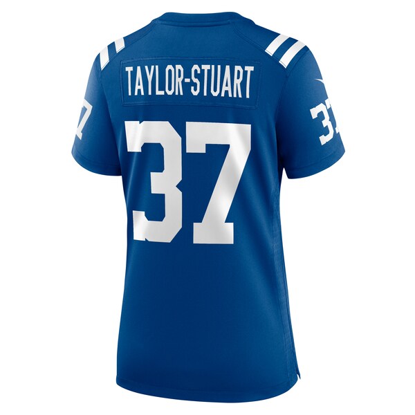 Isaac Taylor-Stuart Indianapolis Colts Nike Women's Team Game Jersey -  Royal