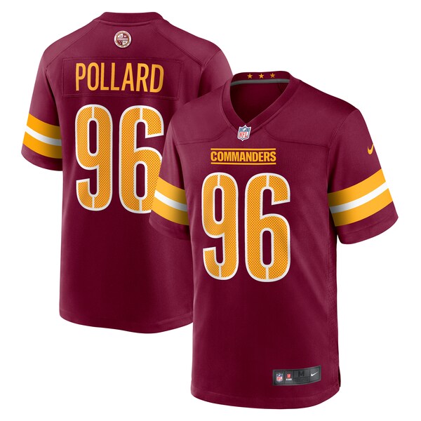 Norell Pollard Washington Commanders Nike  Game Jersey -  Burgundy