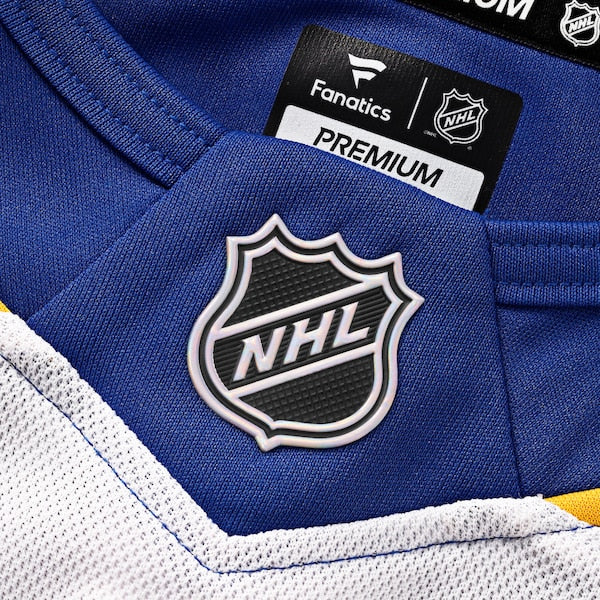 Buffalo Sabres  Away Premium Custom Jersey - White/Black/Royal