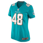 Blake Ferguson Miami Dolphins Nike Women's  Game Jersey -  Aqua
