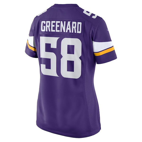 Jonathan Greenard Minnesota Vikings Nike Women's Team Game Jersey -  Purple