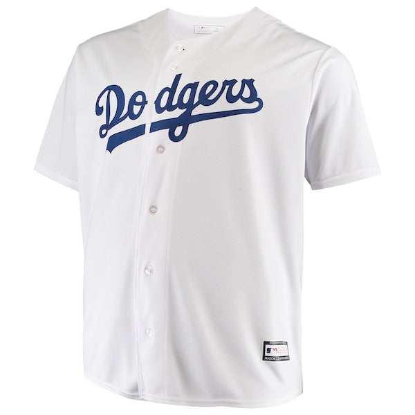 Mookie Betts Los Angeles Dodgers Big & Tall Replica Player Jersey - White/Gray/Royal