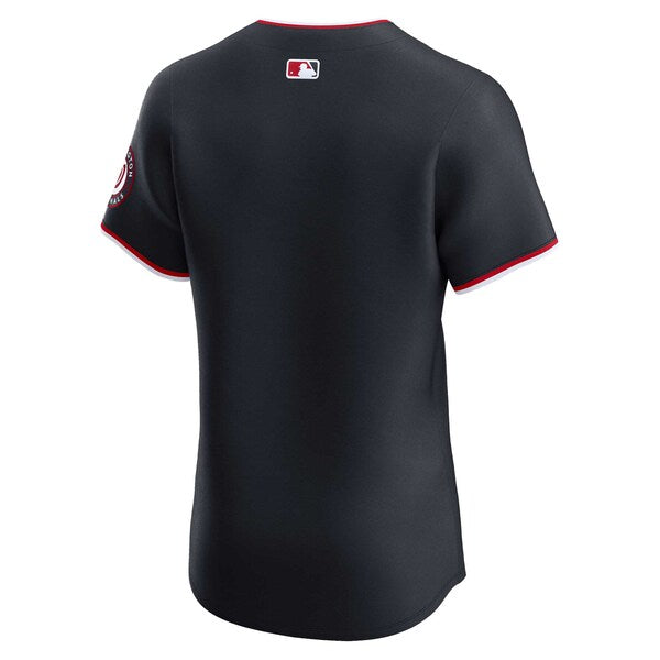 Washington Nationals Nike Alternate Vapor Premier Elite Patch Jersey - Navy